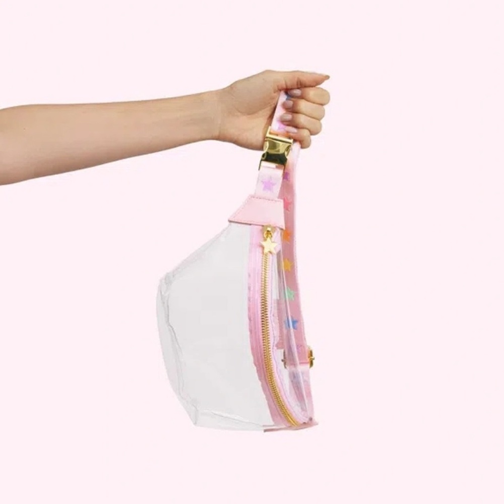 🩷💜✨Stoney Clover Lane + Park Beach Classic Clear Fanny Stadium Bag